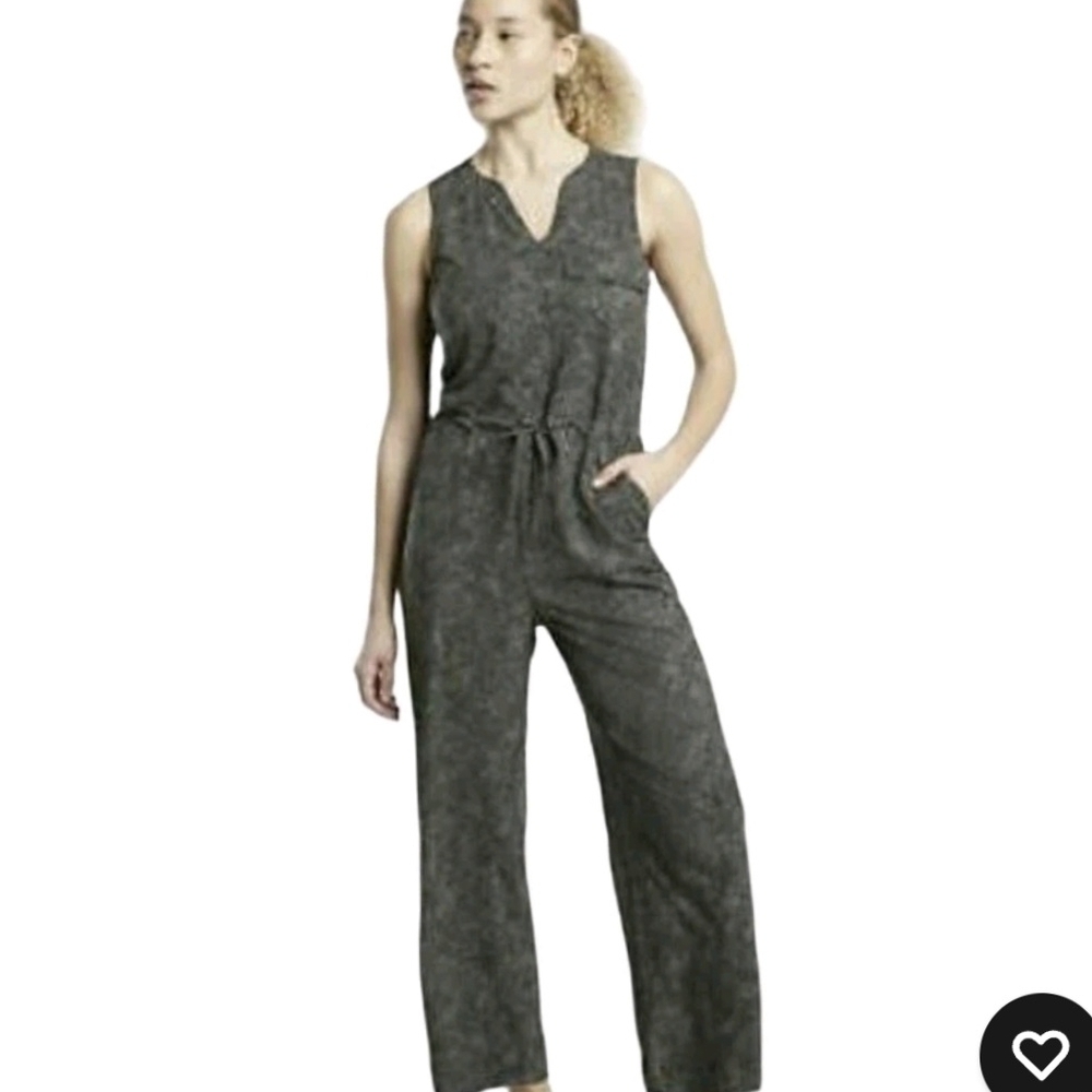 Athleta Topanga Printed Sleeveless Jumpsuit (XS)